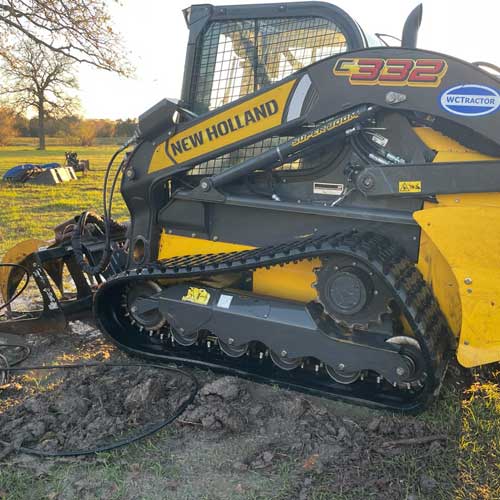 New Holland Track Skid Steer Ready for Work